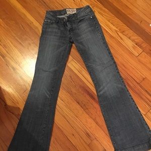 Distressed American Rag jeans